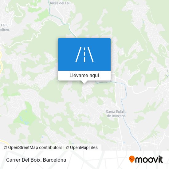 Mapa Carrer Del Boix