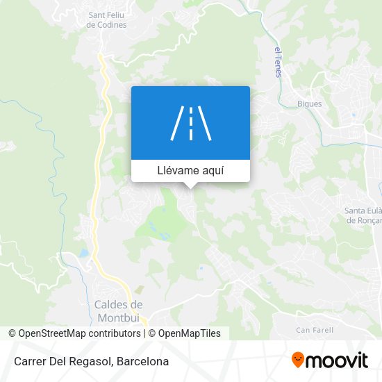 Mapa Carrer Del Regasol