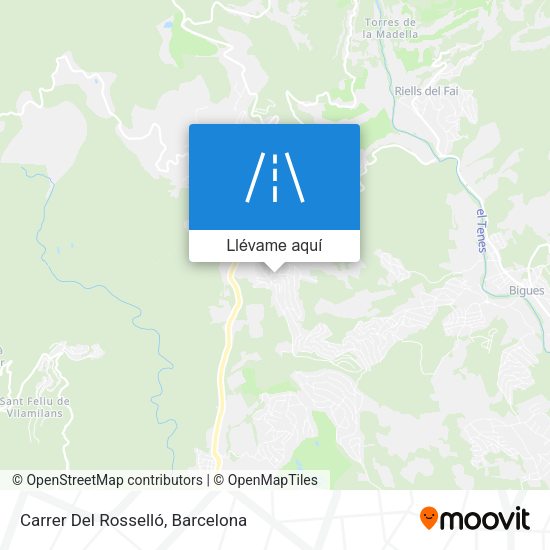Mapa Carrer Del Rosselló