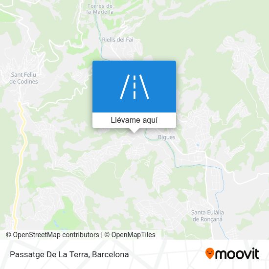 Mapa Passatge De La Terra