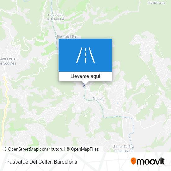 Mapa Passatge Del Celler