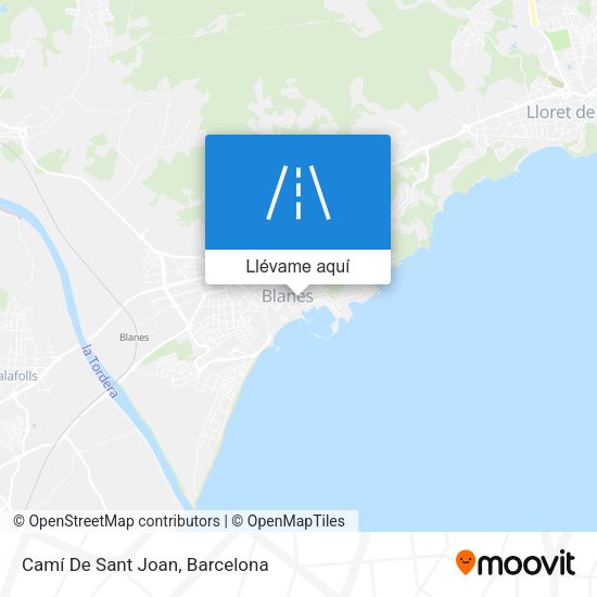 Mapa Camí De Sant Joan