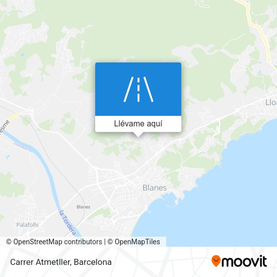 Mapa Carrer Atmetller