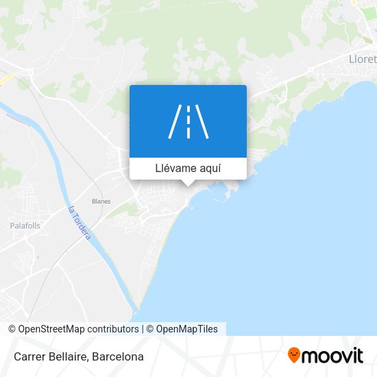 Mapa Carrer Bellaire