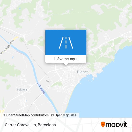 Mapa Carrer Caravel·La