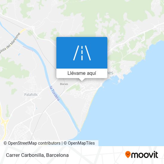 Mapa Carrer Carbonilla