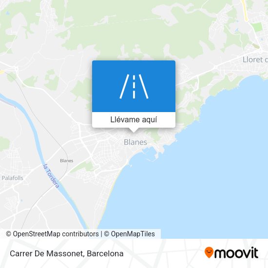Mapa Carrer De Massonet