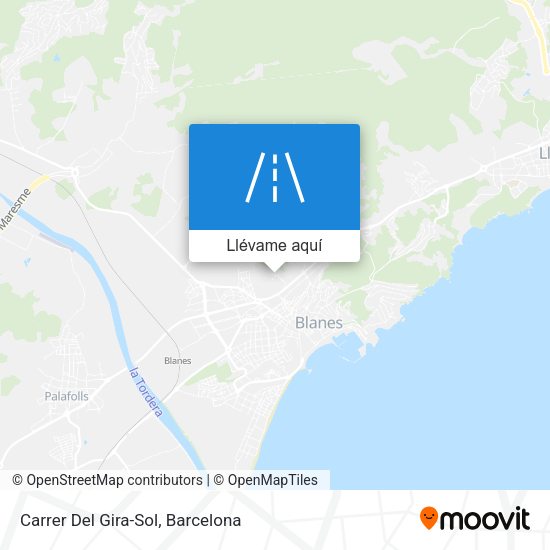 Mapa Carrer Del Gira-Sol