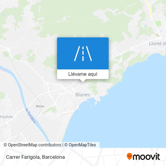 Mapa Carrer Farigola