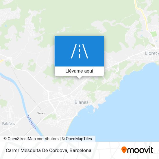 Mapa Carrer Mesquita De Cordova