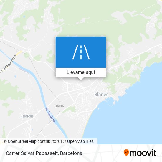Mapa Carrer Salvat Papasseit