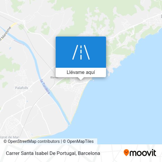 Mapa Carrer Santa Isabel De Portugal