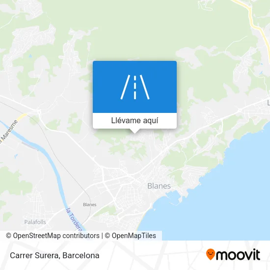 Mapa Carrer Surera