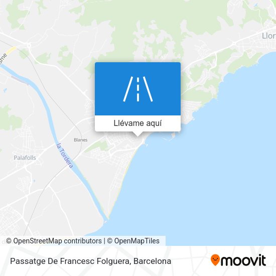 Mapa Passatge De Francesc Folguera