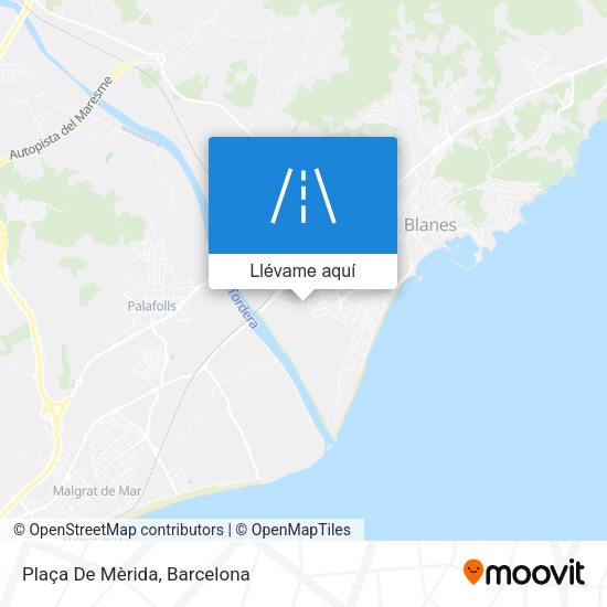 Mapa Plaça De Mèrida