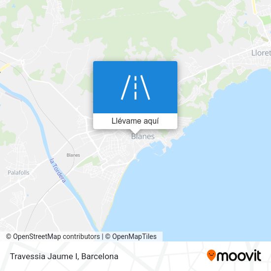 Mapa Travessia Jaume I