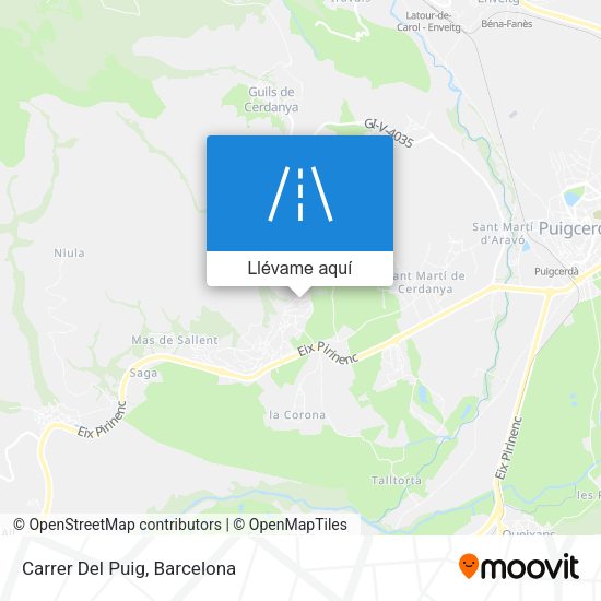 Mapa Carrer Del Puig