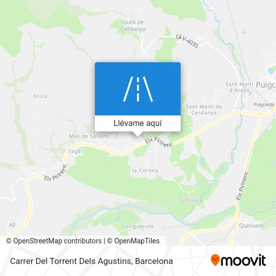 Mapa Carrer Del Torrent Dels Agustins