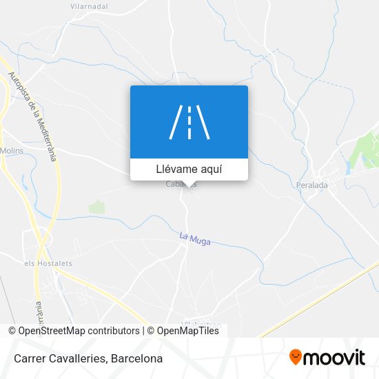 Mapa Carrer Cavalleries