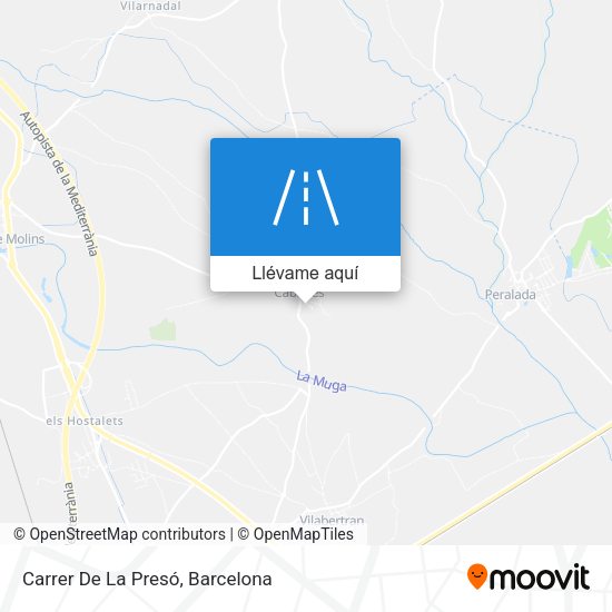Mapa Carrer De La Presó