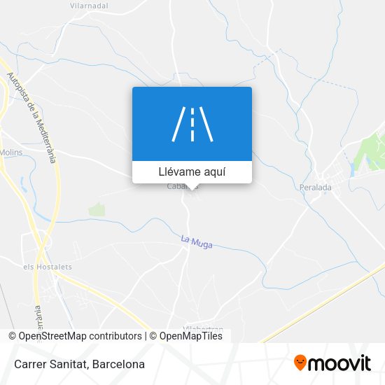 Mapa Carrer Sanitat