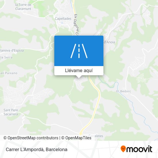 Mapa Carrer L'Ampordà