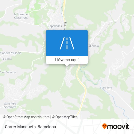 Mapa Carrer Masquefa