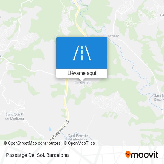 Mapa Passatge Del Sol