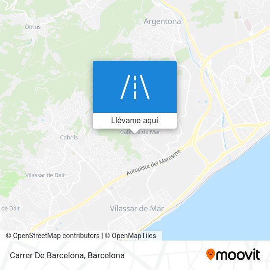 Mapa Carrer De Barcelona