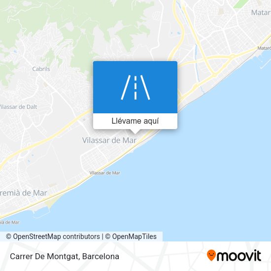 Mapa Carrer De Montgat