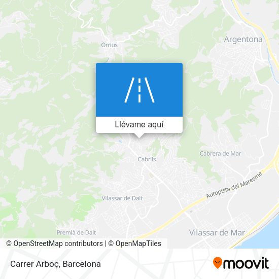 Mapa Carrer Arboç