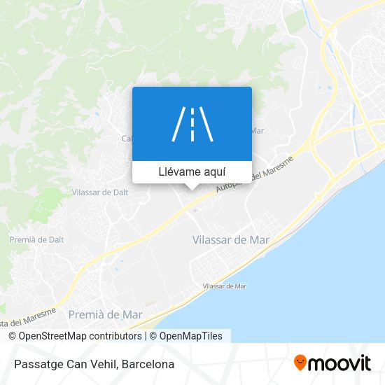 Mapa Passatge Can Vehil