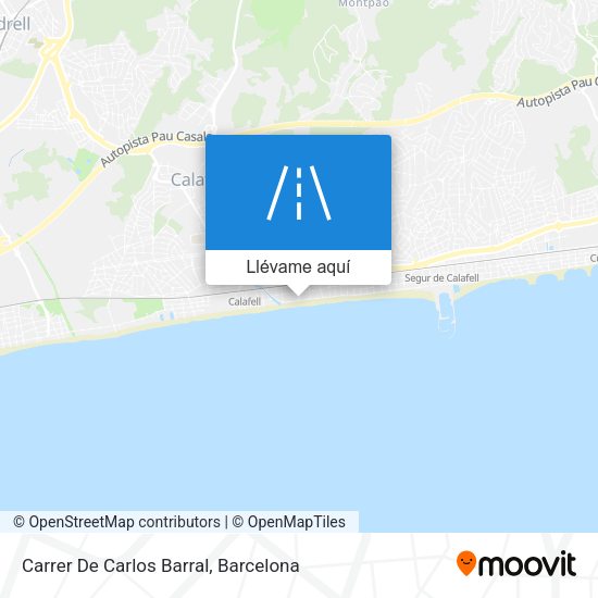 Mapa Carrer De Carlos Barral