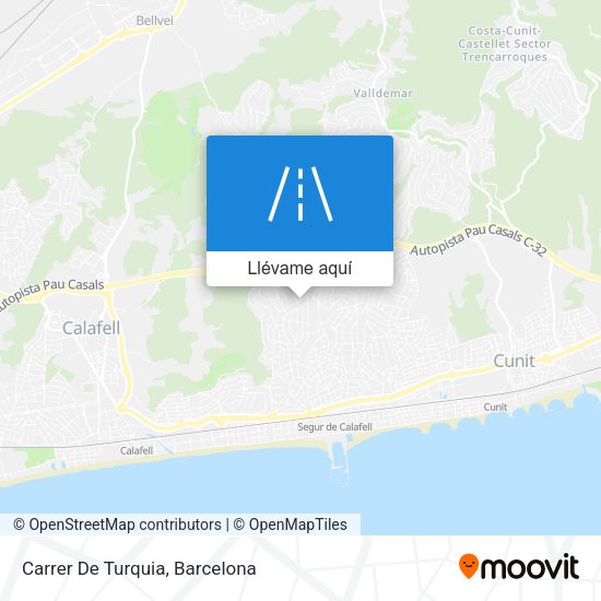 Mapa Carrer De Turquia
