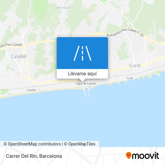Mapa Carrer Del Rin