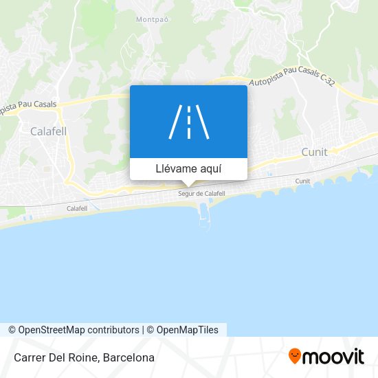 Mapa Carrer Del Roine