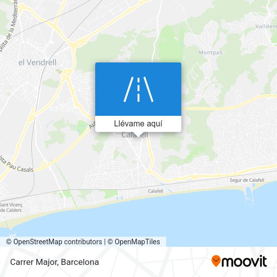 Mapa Carrer Major