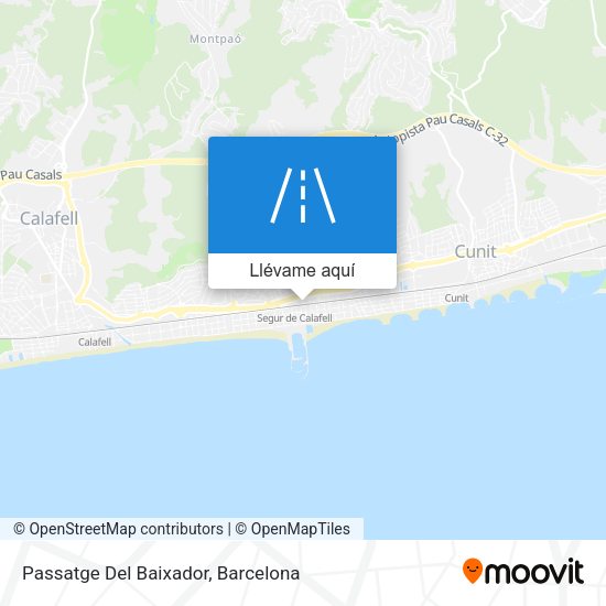 Mapa Passatge Del Baixador