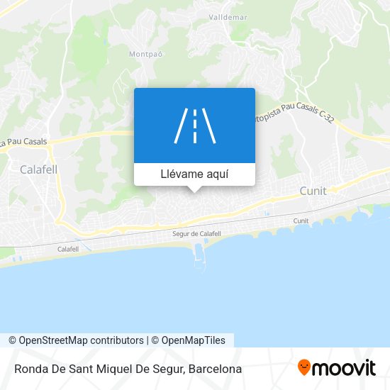 Mapa Ronda De Sant Miquel De Segur