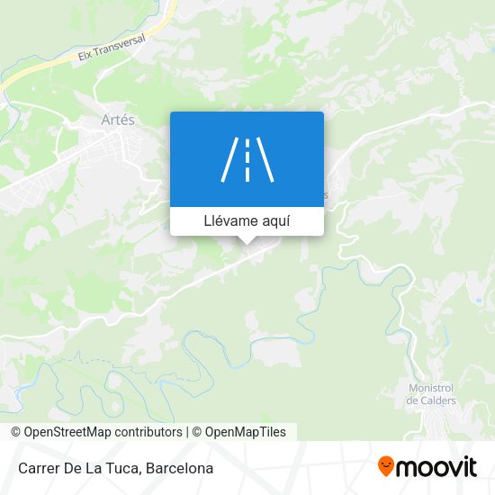 Mapa Carrer De La Tuca