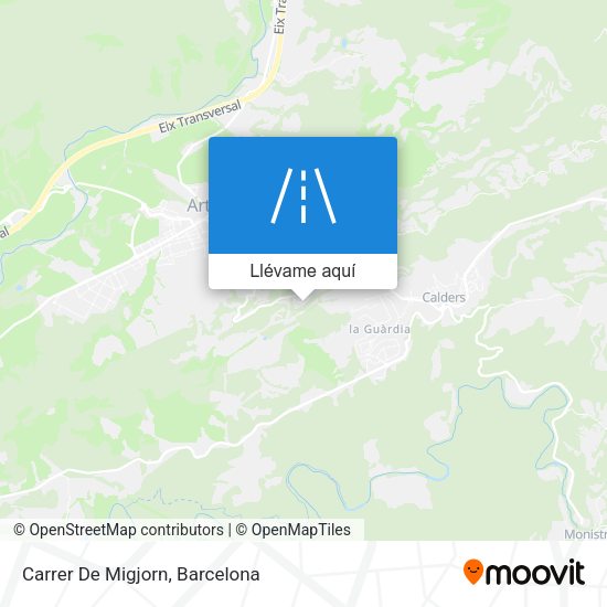 Mapa Carrer De Migjorn