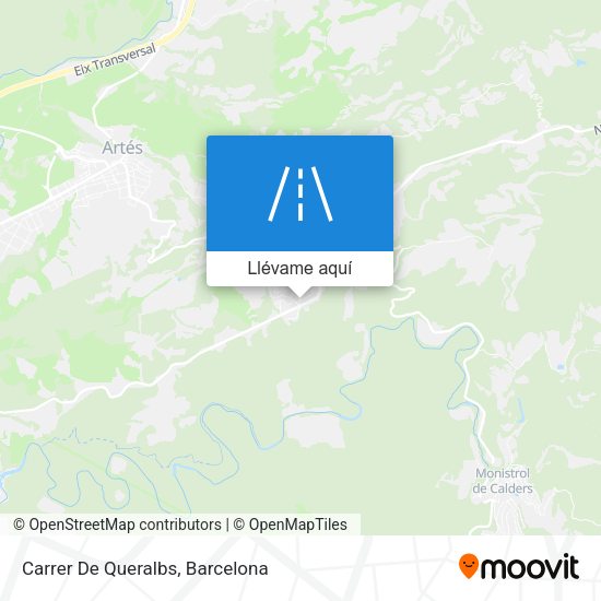 Mapa Carrer De Queralbs