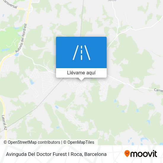 Mapa Avinguda Del Doctor Furest I Roca