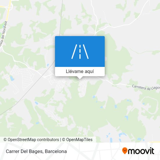 Mapa Carrer Del Bages