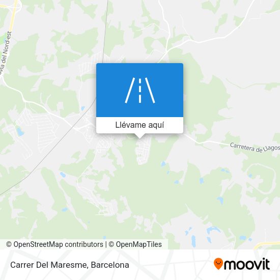 Mapa Carrer Del Maresme