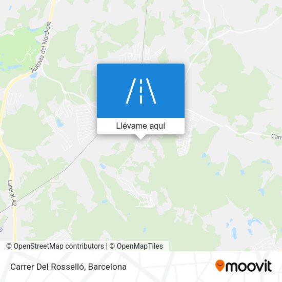 Mapa Carrer Del Rosselló