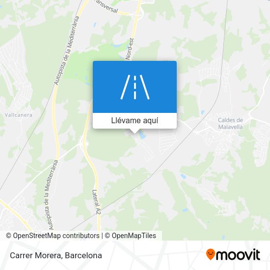Mapa Carrer Morera