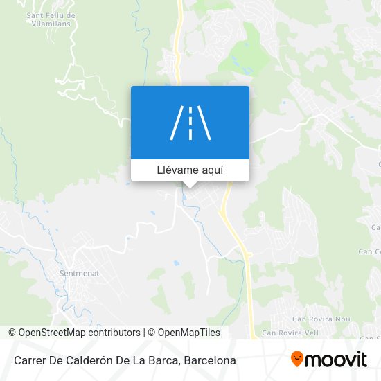 Mapa Carrer De Calderón De La Barca