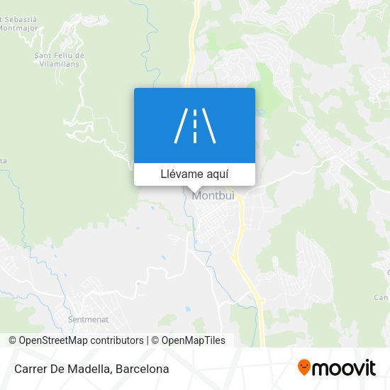 Mapa Carrer De Madella