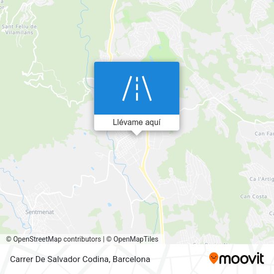 Mapa Carrer De Salvador Codina